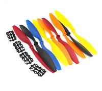 AFCAHEH Lot de 10 hélices 10x4,5" 1045 1045R CW CCW for multicopter F450 500 F550 FPV RC Quadcopter APC (5 Paires)(Blau)