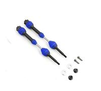 AFCAHEH Lot de 4 ou 2 Arbres de Transmission arrière en Acier CVD for Voiture télécommandée 1/10 Trxs Slash Rustler Hoss Stampede VXL 4X4(Blue Rear)