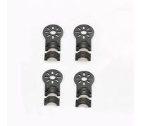 AFCAHEH Lot de 4 Supports de Moteur en métal for Drone RC, 12 mm, 16 mm, 18 mm, for Moteurs sans balais 2212, 2216, 3508, Mini quadricoptère, hexacoptère(16mm Black)