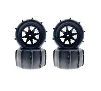 AFCAHEH Pièces de Rechange for Voiture radiocommandée MJX Hyper Go, télécommande Haute Vitesse 16208 16210 14209 14210, Accessoires de Remplacement for Camion, Roue et Pneu(14300E2)