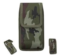 AFCJLTO Universal Tactical Molle Holster, Horizontal Oxford Étui de Ceinture Pochette Téléphone Holster avec Fente pour Carte Clip de Ceinture,Compatible Avec la Plupart Des Téléphones Portables