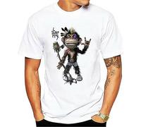 AFCURBU Monkey Goz Shaka Ponk T-Shirt White XXL