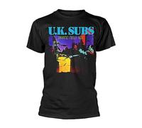 AFCURBU UK Subs 'Age' T-Shirt Punk Charlie Harper Black XL