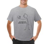 AFCURBU What Shakespeare Really Meant T-Shirt Grey L