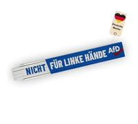 AfD Mètre pliant de 2 m - Alternative pour les fêtes allemandes AfD - Accessoire de campagne électorale - Choix du jour du pays - (1 pièce, pas pour les mains gauches)