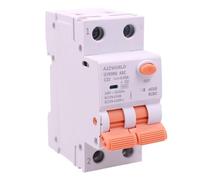 AFDD+RCBO Interrupteur d'incendie, Magnétothermique Différentiel avec détection d'arc électrique, type A 32A C32, Courbe C 6kA 30mA 1P+N, Protection contre les incendies d'origine électrique