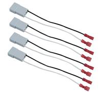 AFEISOL 72-7800 Accessoires de faisceau de câblage de remplacement pour haut-parleur de porte avant et arrière Honda Accord Civic CRV Acura CL TL (72-7800)
