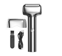 Afeitadora Eléctrica de Barba - Afeitado en seco y húmedo waterproof | Afeitadora de lámina para caballero | para Padre Novio Esposo Amigos Viajes Negocios Hogar