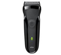 AFEITADORA MASCULINA BRAUN SERIES 3-300S CARGA RAPIDA 3 CABEZALES AUTONO. 30MIN