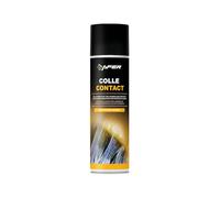 AFER - Colle Contact NEOPRENE en Spray - Liquide Épais Opaque - Haute Adhérence, Résistance UV - Papier, Tissu, Bois, Plastique - Spray 400ml - Couleur Opaque