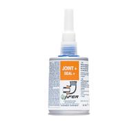 AFER - Résine d'Étanchéité pour Raccord Fileté Gros Diamètre - JOINT PLUS ORANGE - Anaérobie, Thixotrope - Pompes, Compresseurs, Boîtes de Vitesse - Accordéon 75ml - Orange