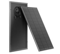 AFERIY AF-SG120 120W Panneau Solaire Monocristallin - Rendement Élevé de 23 % - Verre Trempé 3,2 mm - Cadre en Alliage D'aluminium