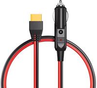 AFERIY Chargeur allume-cigare vers XT90 1 m pour voitures/camions vers générateur solaire 12/24 V