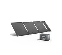 AFERIY Generateur Electrique Portable 100W avec Panneau Solaire 30W - 99,2 Wh / 31 000 mAh, Double Charge Rapide USB-C PD3.0, Câbles Inclus, 6 Protections Intégrées - Voyage, Camping & Urgence