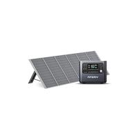 AFERIY Generateur Electrique Portable 1200W avec Panneau Solaire 400W, 960Wh Batteries LiFePO4, Sorties AC 220V-240V, Panneau Solaire Pliable avec Ports USB, IP65, pour Camping/Maison/Domicile
