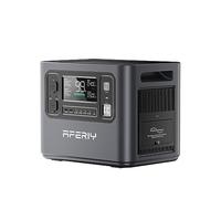 AFERIY Generateur Electrique Portable 2400W, 2048Wh Batterie Nomade LiFePO4 de Secours, Charge Rapide en 1,5H, Prise UE 220-240V, UPS, Générateur Solaire pour Camping/Maison/Bureau, Garantie 7 Ans