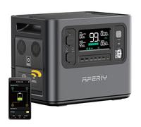 AFERIY Generateur Electrique Portable 2400W, Batterie de Secours LiFePO4 2048Wh, Avec APP, Charge Rapide 1,5H, Prise UE 220-240V, UPS, Générateur Solaire pour Camping/Famille/Bureau, Garantie 7 Ans