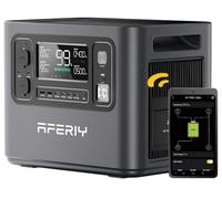 AFERIY Generateur Electrique Portable 2400W, Batterie Nomade 2048Wh, Charge Rapide 1h40, 13 Connexions, 220-2400V, Alimentation Sans Interruption, Station Électrique Portable pour Camping et Maison