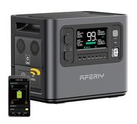 AFERIY Generateur Electrique Portable 2400W, Batterie Nomade LiFePO4 2048Wh, Charge en 1,5H, Prise UE 220-240V, Fonction UPS, Générateur Electrique Solaire Camping/Famille/Bureau