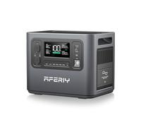 AFERIY Generateur Electrique Portable 2400W, Batterie Nomade LiFePO4 2048Wh, Charge en 1,5H, Prise UE 220-240V, Fonction UPS, Générateur Solaire pour Camping/Maison/Bureau, Garantie 7 Ans