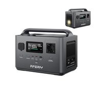 AFERIY Generateur Electrique Portable 400W, Station Solaire Portable 400W/256Wh, Batterie Nomade avec CA 220-240V, Ports USB, UPS, Generateur Pour Tous Vos Besoins Électriques