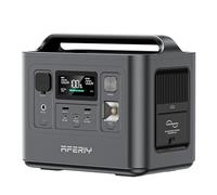 AFERIY Generateur Electrique Portable 800W, 512Wh Batterie Nomade, Charge Rapide en 1H, Station Electrique avec Sortie CA, CC, USB, Écran LCD, Generateur Solaire pour Camping, Voyage, Panne de Courant