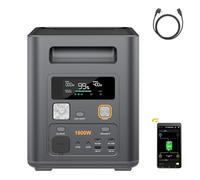 AFERIY Générateur Électrique Portable P180 Pro, 1024Wh Batterie Nomade LiFePO4, Extensible à 5120Wh, Station Électrique Portable, Charge Rapide en 1H, Générateur Solaire pour Camping, RV, Urgence