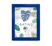 aFFa frames, Batino, Cadre photo en bois, Light, Rectangle, avec vitre acrylique, dos HDF, Navy Blue, 13x18 cm