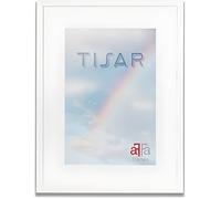 aFFa frames Cadre Photo 40x60 cm avec Passe-Partout - Cadre en Bois Tisar avec Verre Acrylique et dos HDF Blanc