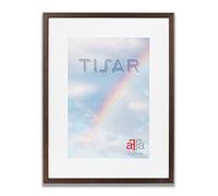 aFFa frames, Tisar, Cadre photo en bois, Light, Rectangle, avec façade en verre acrylique, Bronzé, 24x30 cm