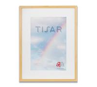 aFFa frames, Tisar, Cadre photo en bois, Light, Rectangle, Avec façade en verre acrylique, Natural, 13x18 cm
