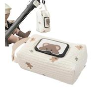 Affaire Des Lingettes Pour Bébé De Voyage, Distributeurs De Lingettes Humides Pour Bébé, Récipient Rechargeable Pour Lingettes Humides, 20x12x8cm