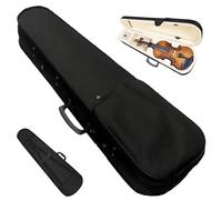 Affaire du Violon, Triangle Professionnel Case de Violon 4/4 Accessoire d'instruments de Musique léger Pleine Grandeur pour Les étudiants, Les Enseignants, Les Amateurs
