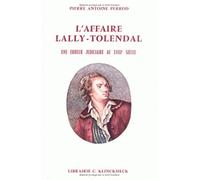 Affaire lally-tolendal. une erreur j(l')