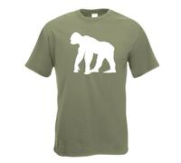AFFE Gorilles Chimpanzés T-Shirt Pour Hommes Funshirt Imprimé Design