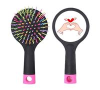 Affection Fraternité Compassion Hand Motion Salon Brosse à cheveux démêlante Base coussin