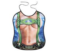 AffeGifts Bavoir Adulte Humoristique, Bavettes Drôles pour Femmes Bavoir Adulte Impermeable Protecteurs de Vêtements Lavables Bavettes Nouveauté pour Adultes Aînés Cadeaux de Fête (Bleu et vert)