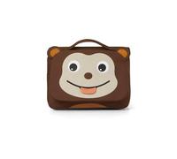Affenzahn AFZ-CAR-001-035 Sac d'école préscolaire en matériau recyclé Motif singe Marron 31,5 cm x 23,5 cm x 7 cm, marron, Taille unique, Sac d'école maternelle