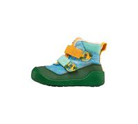 Affenzahn Botte d'hiver premiers-pas Vegan Snuggy antidérapant, avec scratch, imperméable, doublure chaude, léger, tailles 19-25 Ours créatif - Turquoise