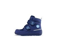 Affenzahn Botte d'hiver Vegan Comfy Imperméables, doublées et Vegan avec Scratchs, Tailles 21-35 Ours - Bleu Foncé