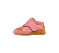 Affenzahn Chausson bébé Cuir Crawly Chaussure bébé en Cuir pour Fille et garçon avec Fermeture, Souple, Flexible et antidérapante, Premiers Pas Chat - Fuchsia