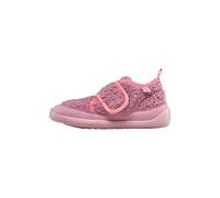 Affenzahn Chausson Vegan Fleecy avec Fermeture autoagrippante, antidérapantes, Flexibles et légères pour crèche et Maternelle, Tailles 21 à 32