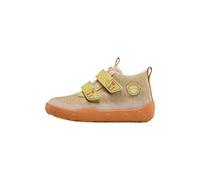 Affenzahn Chaussure mi-Saison Textile Happy imperméable, Respirant, Vegan avec Doublure Chaude, Scratchs et Semelle antidérapante, Taille 21-35 Chat - Beige