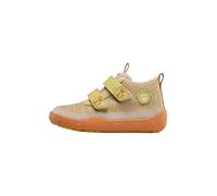 Affenzahn Chaussure mi-Saison Textile Happy imperméable, Respirant, Vegan avec Doublure Chaude, Scratchs et Semelle antidérapante, Taille 21-35 Chat - Beige