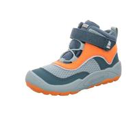 Affenzahn Chaussure mi-Saison Vegan Explory imperméable Respirant végétalien avec Doublure en Polaire, Fermeture Scratch et Semelle antidérapante Tailles 21-32 Lapin - Petrol