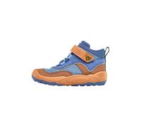 Affenzahn Chaussure mi-Saison Vegan Explory imperméable Respirant végétalien avec Doublure en Polaire, Fermeture Scratch et Semelle antidérapante Tailles 21-32 Oiseau de Paradis - Bleu