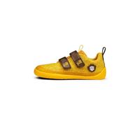Affenzahn Chaussure Pieds-Nus Coton Lucky Vegan à Scratch, antidérapantes, Flexibles et réfléchissantes pour l'été, Taille 21-35 Tigre - Jaune
