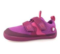 Affenzahn Chaussure Pieds-Nus Coton Lucky Vegan à Scratch, antidérapantes, Flexibles et réfléchissantes pour l'été, Taille 21-35 Oiseau - Framboise