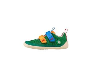 Affenzahn Chaussure Pieds-Nus Textile Happy Chaussures Vegan à Scratch, antidérapantes, Flexibles, réfléchissantes et Ultra-légères, Taille 21-32