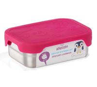 Affenzahn - Boites à goûter hibou - Conservation de la nourriture - silver / pink